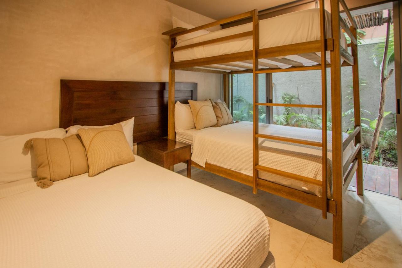 Ideal 4 Groups Aldeazama 2Br 10Pax Apt Papaya Playa Тулум Екстер'єр фото