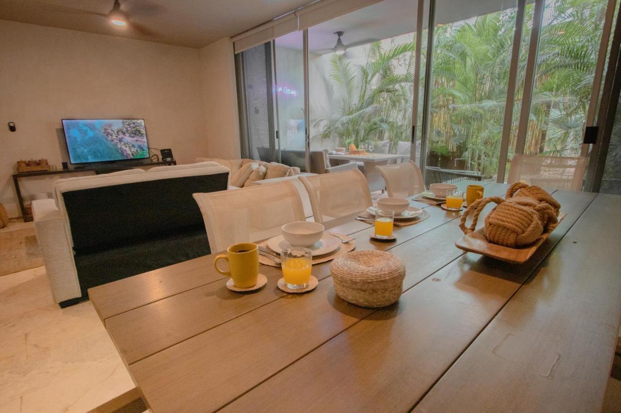 Ideal 4 Groups Aldeazama 2Br 10Pax Apt Papaya Playa Тулум Екстер'єр фото